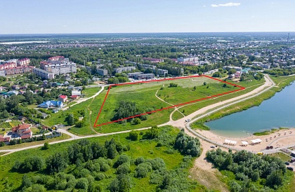 У озера Юрасовское продается земельный участок
